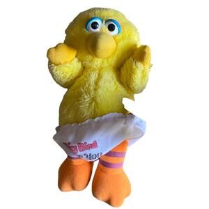 Vintage 1980s Applause Sesame Street Big Bird Plush